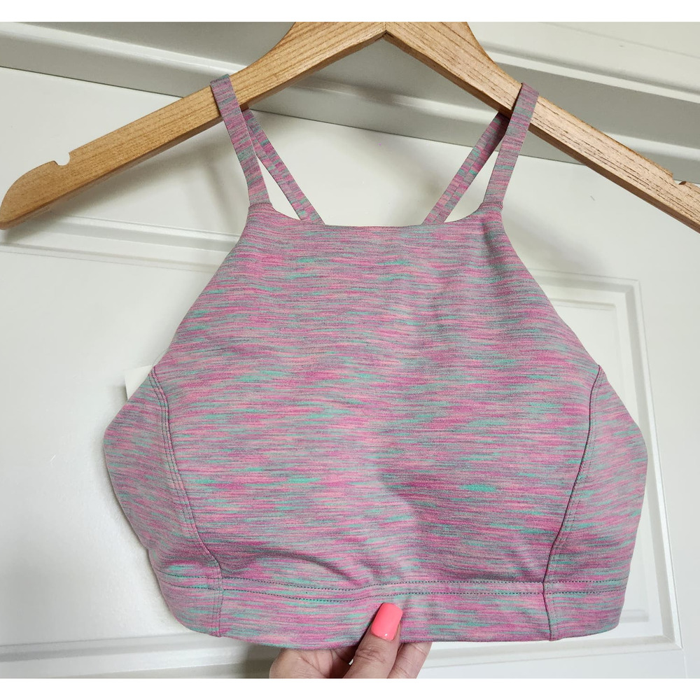 Outdoor Voices Flow Strappy Bra in Watermelon Sugar Size Small NWT